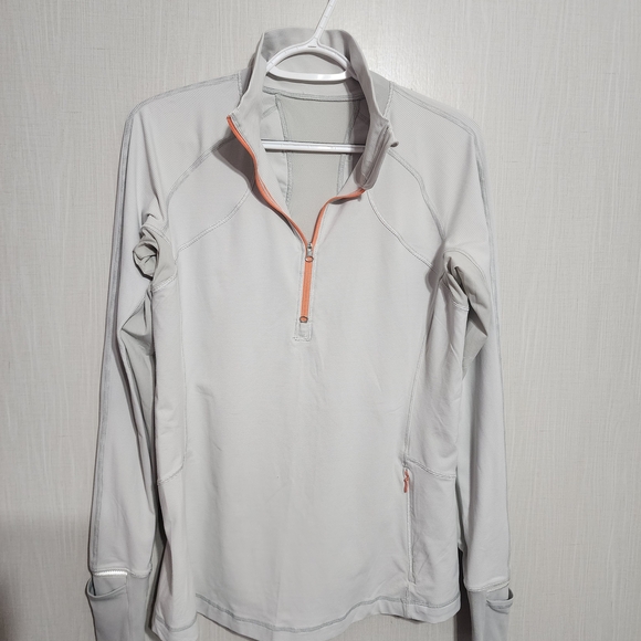 lululemon athletica Gray Leather Jacket - Picture 5 of 8